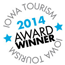 2014 Iowa Tourism Award logo