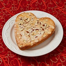 Almond Butter Cake (Heart-shaped)